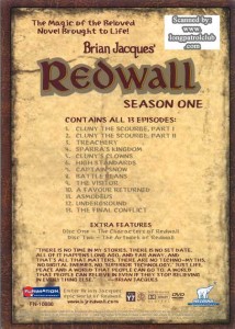 Redwall Season One Slipcover - Back